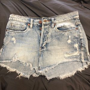 Blank NYC high waisted shorts